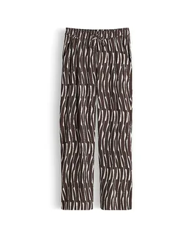 Hose Wide Leg MAROU BAMBOO braun 38 damen - Opus - FashionsVida