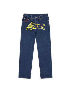 Running Dog Denim Pants - Indigo