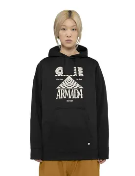 Sweat à Capuche Rollin Rideable Black XS