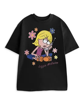 Women's Short Sleeved T-Shirt Black Official Merch Size: Small - Black - Size: S - Disney - FashionsVida