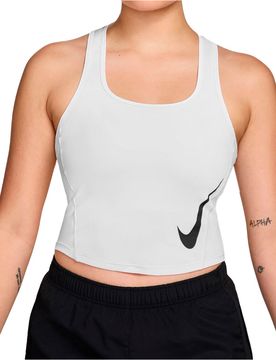 Dri-fit tempo swoosh camiseta técnica tirantes mujer Blanco (XS)