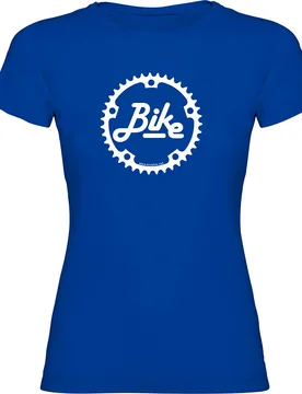 Maglietta A Maniche Corte Chainring Royal Blue - Kruskis - FashionsVida