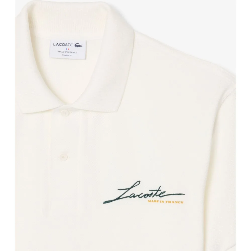 Lacoste - En blanco de manga corta - Lacoste - FashionsVida