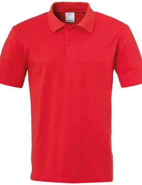 Polo à Manches Courtes Essential Red 2XL