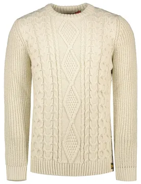 Pull Jacob Cable Ecru M