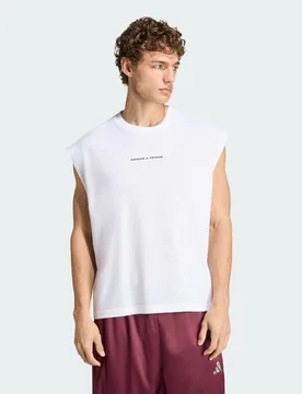 T-SHIRT TENNIS CULTURE GRAPHIC M White - Adidas - FashionsVida