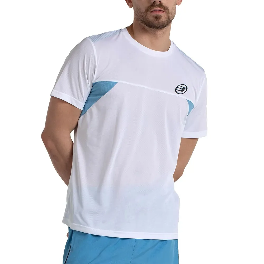 Crase Short Sleeve T-shirt White L - Bullpadel - FashionsVida