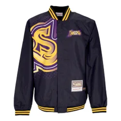 Giubbotto Bomber Uomo Nba Big Face 7.0 Jacket Loslak Black