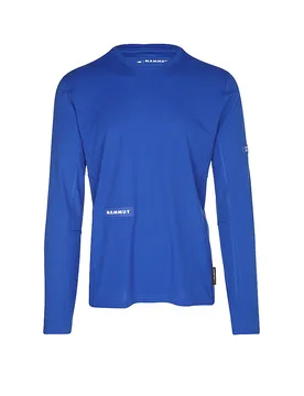 Camiseta de senderismo para hombre Eiger Nordwand FL azul M - Mammut - FashionsVida