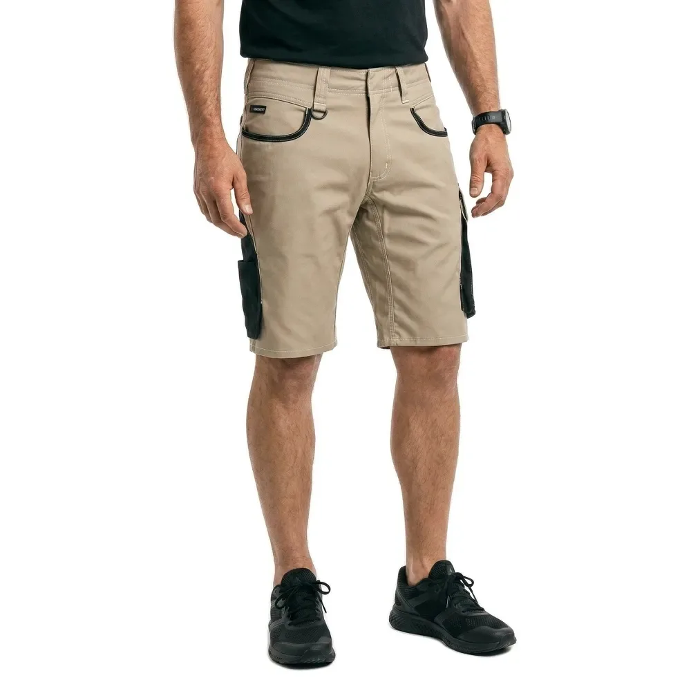 Short Unique 18349 Light Khaki / Black 49 - MASCOT - FashionsVida
