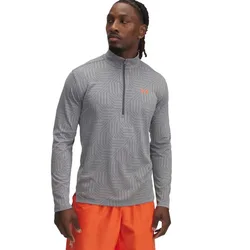 Sweat à Demi-zip Tech Vent Geotessa Steel / Castlerock / Fire L