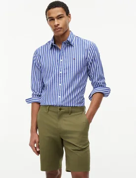 Camisa de caballero en popelín estampado - Tommy Hilfiger - FashionsVida