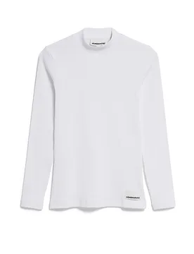 Camiseta de manga larga FARIMAARA blanco XL - Armedangels - FashionsVida