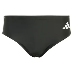 Stripes Swimming Brief Black / White M Men