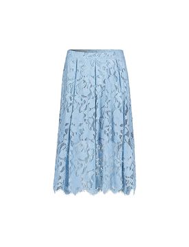Midi falda azul claro 38