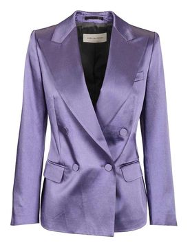 Blazer In Raso Lucido