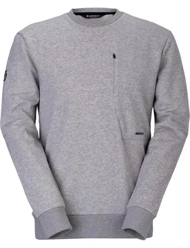 Scott Felpa Grey Melange M - Scott - FashionsVida