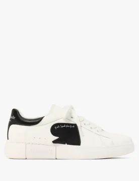 Womens Charli Smooth Leather Sneaker - White Calf Leather - Size Uk 5.5 - Kate Spade - FashionsVida