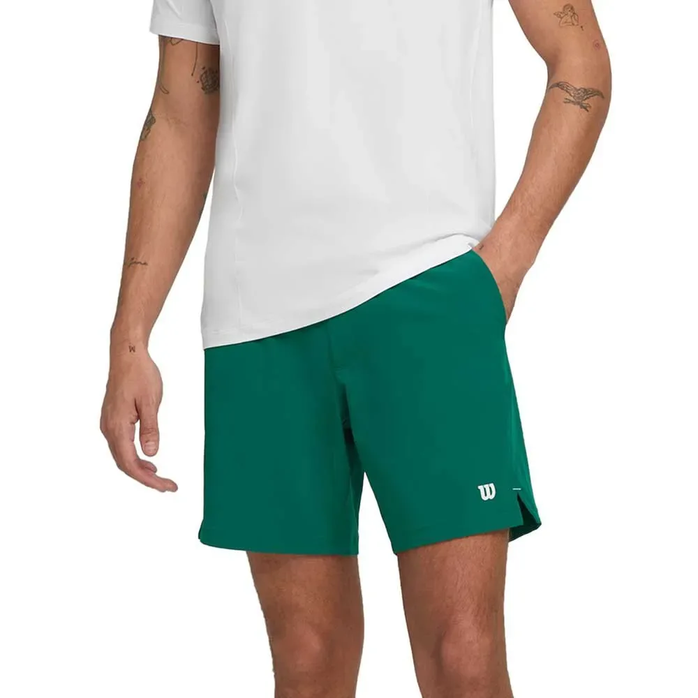 Team 7´´ Shorts Courtside Green S - Wilson - FashionsVida