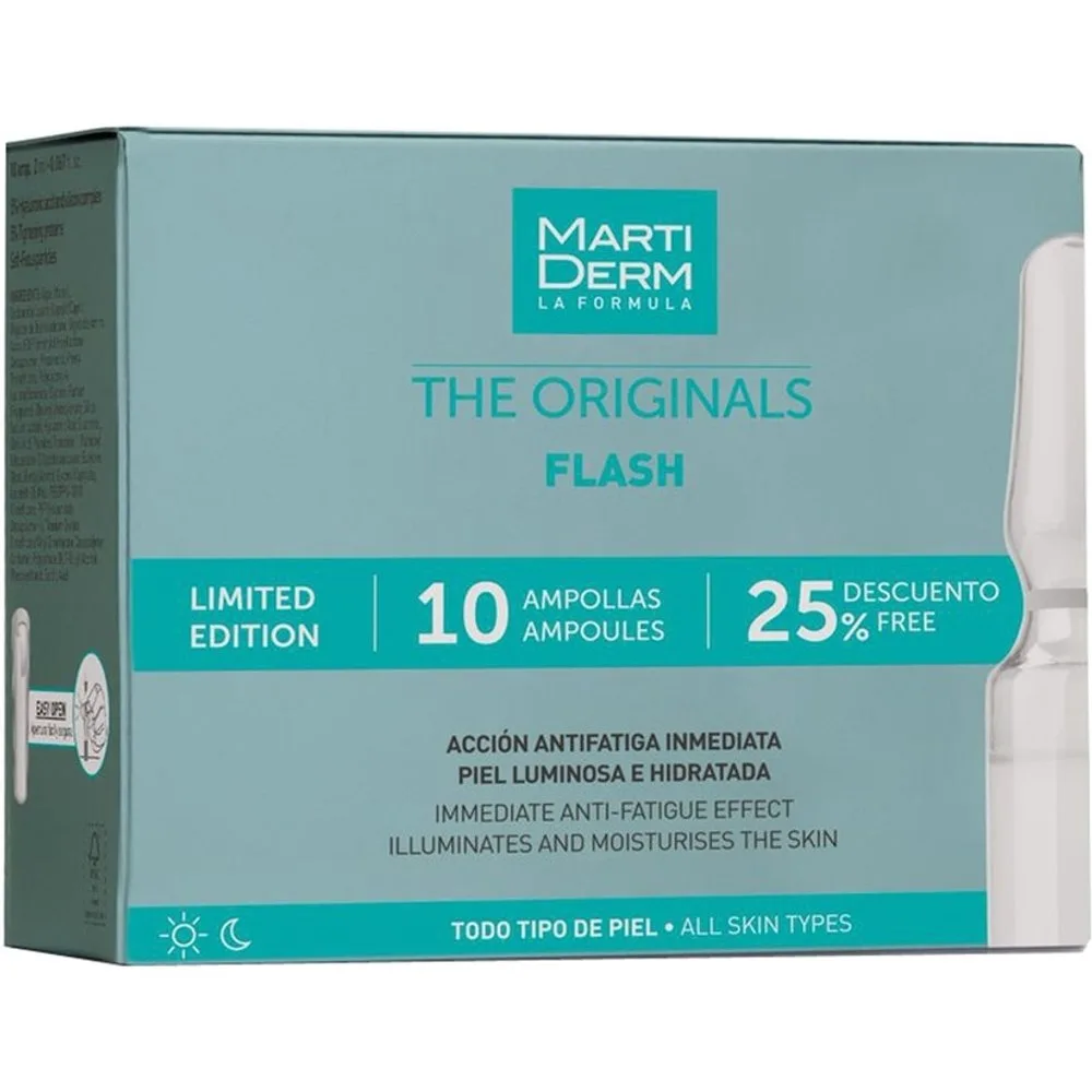 Ampollas Antifatiga Flash The originals - MartiDerm - FashionsVida