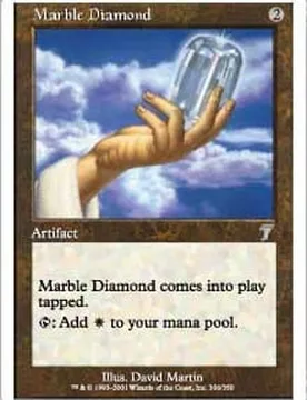 Marble Diamond (foil) 7th Edition - Magic: The Gathering - FashionsVida