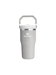 Isolierflasche - Thermosflasche Flip Straw 2.0 0.6l Ash hellgrau baby