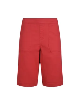 Weird Fish Kinnie Flat Front Shorts Size 8 - sale all-sale sale womens women women all-womens women shorts - Crimson - FashionsVida