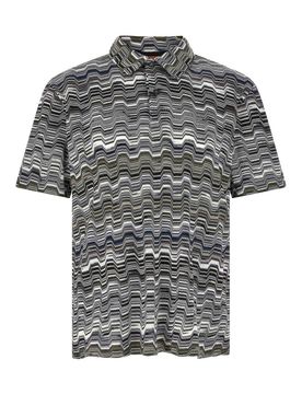 Missoni Polo Zigzag irregolare