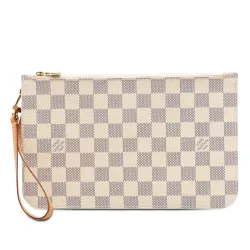 Damier Azur Neverfull MM Pouch