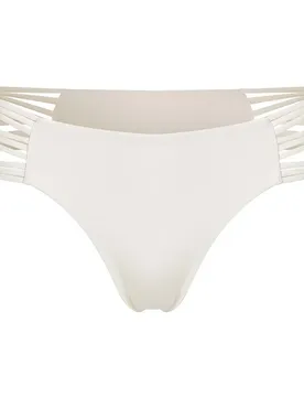 Slip Bikini Boulders Strappy Sides Snow White 34