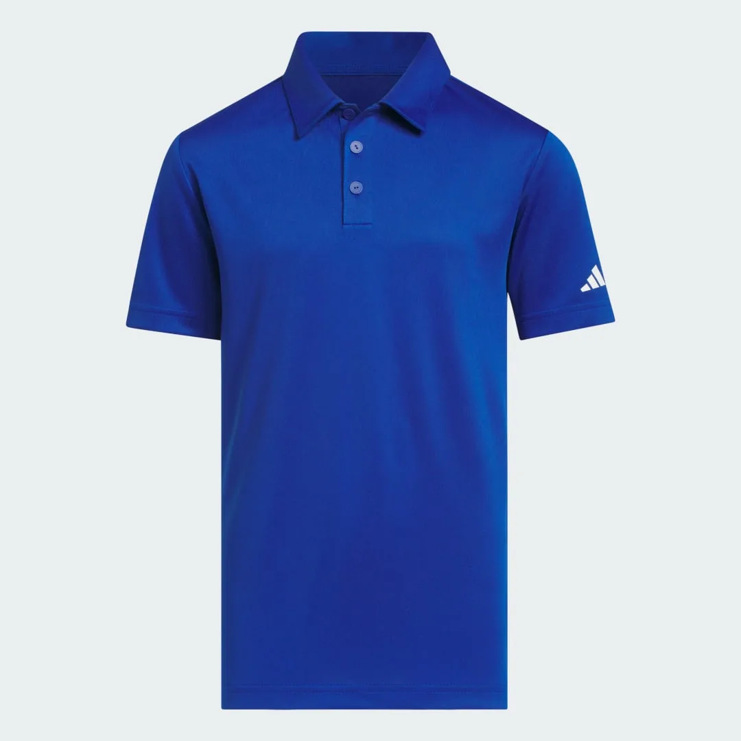POLO PERFORMANCE SHORT SLEEVE 7-8A Collegiate Royal - Adidas - FashionsVida