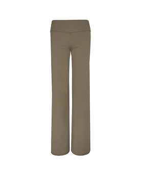 Pantalon de yoga large d'entraînement marron L