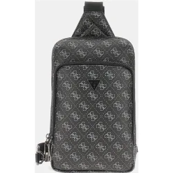 Bandolera de hombre tipo crossover de formato vertical con estructura alargada