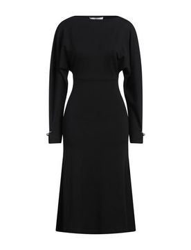 Vestido midi Mujer Negro 34,36,40 Mujer