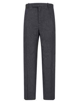 Men's Wool Trousers with Viscose Lining