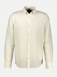 Hemd aus Baumwoll-Leinen-Mix Beige XXL