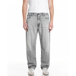 Vaquero de hombre relaxed fit con cintura alta y pernera relajada