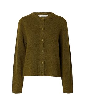 Strickjacke SLWLULU olive M damen