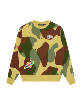 All Over Space Camo Crewneck - Camo
