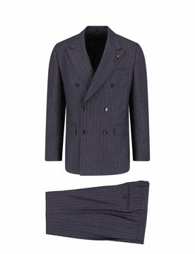 Men's Virgin Wool and Cashmere Dress