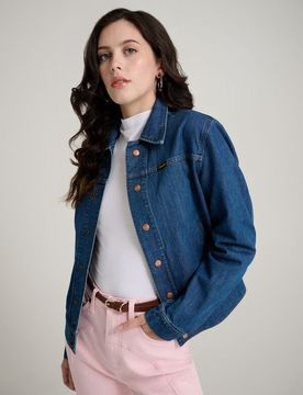 Jeansjacke - Stranger Things Nancy Jacket Classic Blue - XS bis S - für Damen - Größe XS - blau - Frauen - female