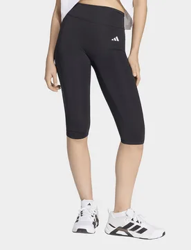 Womens Leggings Capri Optime Essentials - Nero, nero nero Donna taglia XS - Adidas - FashionsVida