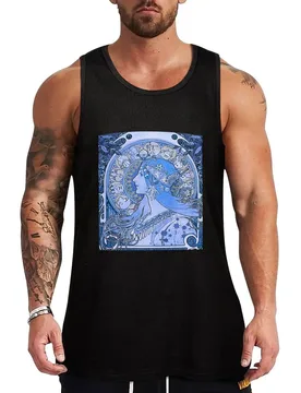 Zodiac - Alphonse mucha Tank Top Street Print Tank Top Casual Graphic Sleeveless Tee - Aliexpress - FashionsVida