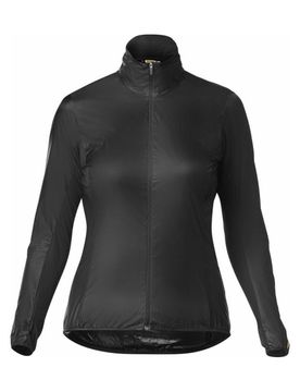 Guscio ciclismo antipioggia antivento Sirocco Jacket nero Donna