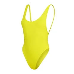 Solid Convertible Swimsuit Bitter Lime 2XS Women