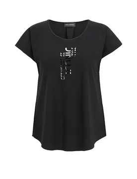 Doris Streich T-Shirt nero 38 - Doris Streich - FashionsVida