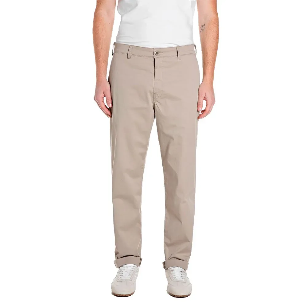 Pantaloni M9016 .000.8999 Khaki 38 - Replay - FashionsVida
