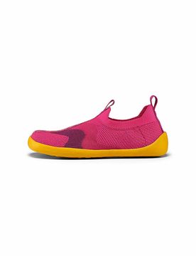 Kinder Barfußschuhe - Hausschuhe KNIT HAPPY Flinky pink 21 baby