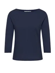 Lanius T-shirt bleu marine 34