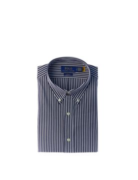 Camicia a righe POLO BLU SCURO S